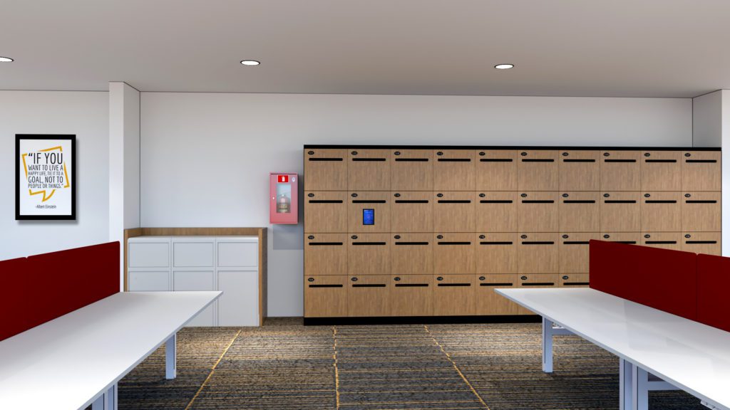 smart lockers in India Fonzel