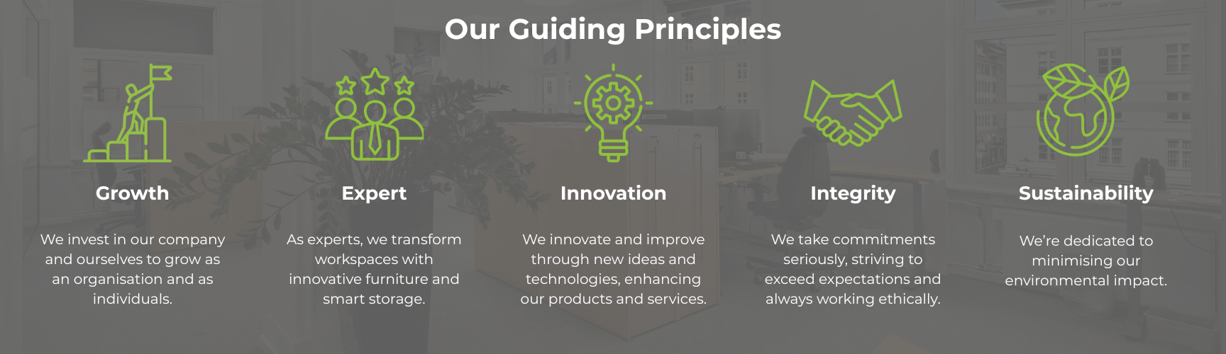 Our Guiding Principles