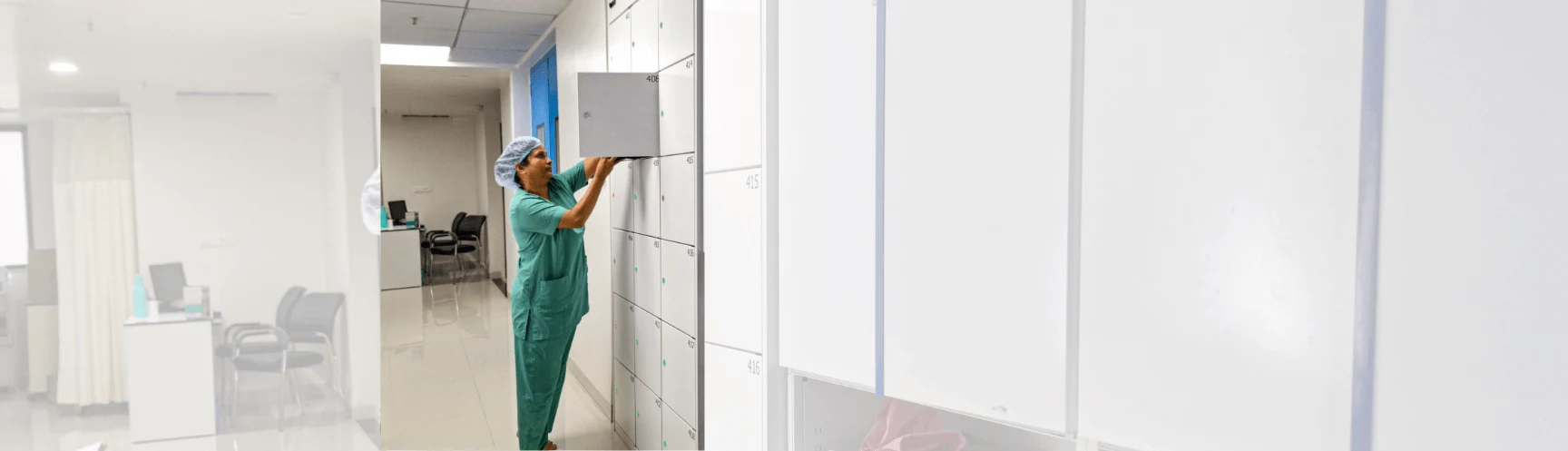 smart lockers at Vitalife