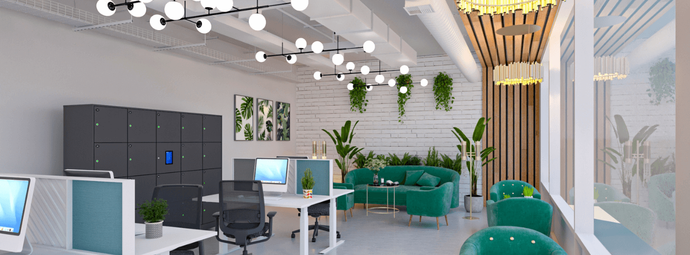 staff locker at workplace